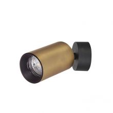 INUS reflektor czarny/złoty 1x10W LED GU10